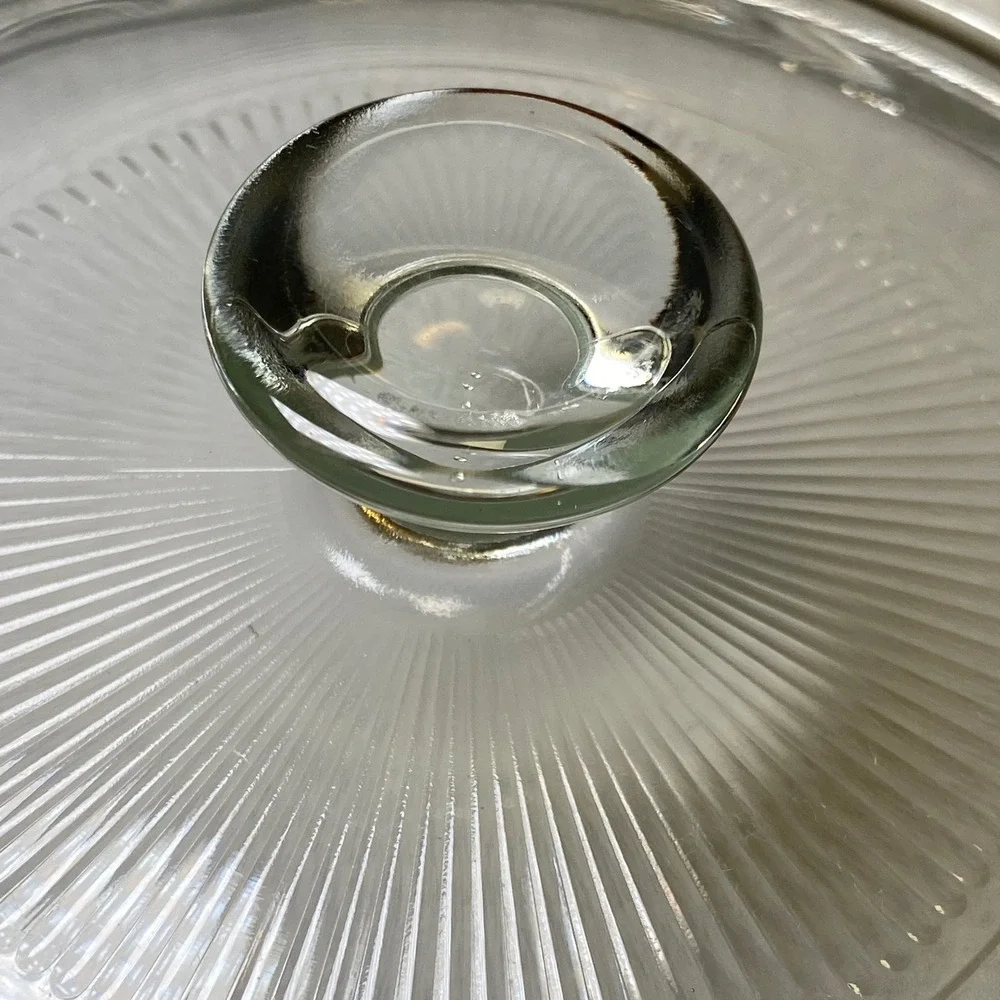 Pyrex 623-C Clear Glass Replacement Lid 8